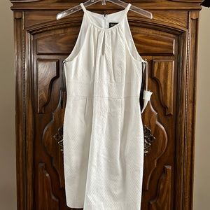 Laundry: Summer white halter dress